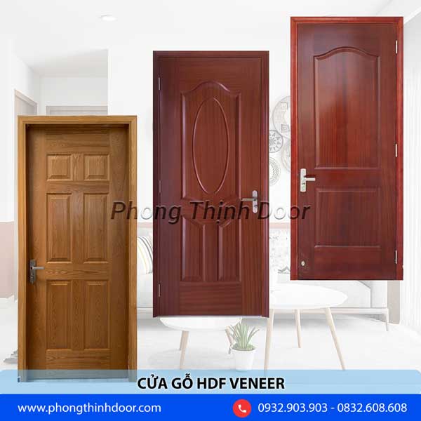 cửa gỗ hdf veneer