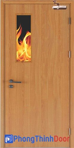 Cửa gỗ chống cháy – Vừa chống cháy, vừa thẩm mỹ
