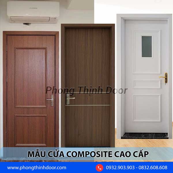 cửa composite vân gỗ