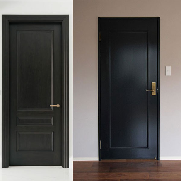 cửa composite đen