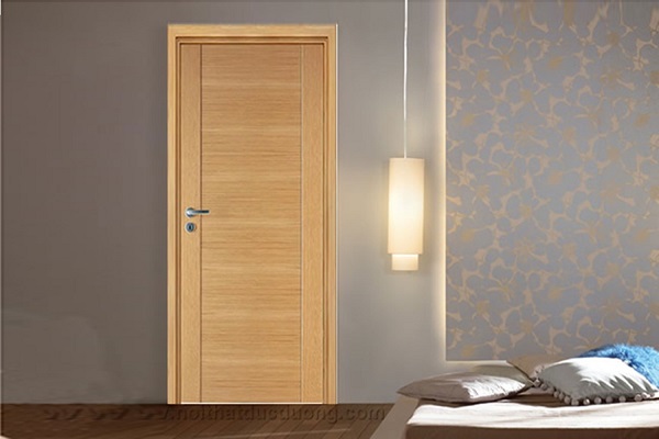 Cửa phòng ngủ gỗ sồi MDF Veneer