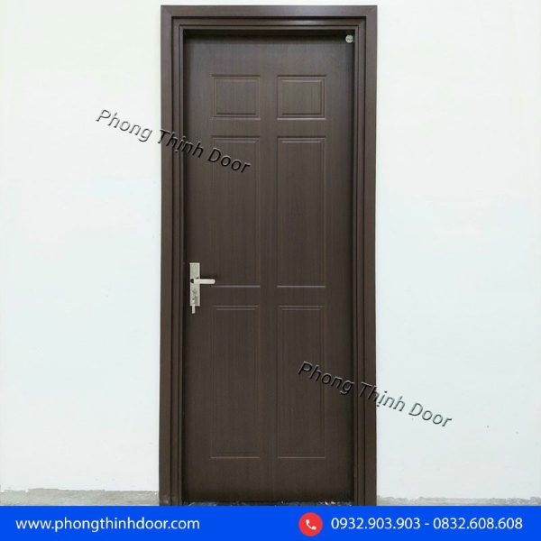 Cửa nhựa Composite B-305 màu trầm sang trọng dành cho phòng ngủ hiện đại - Xem chi tiết sản phẩm